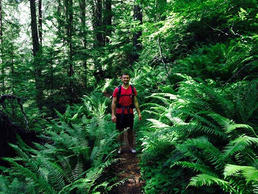 Chiropractor Eugene OR Kevin Krautsack Hiking