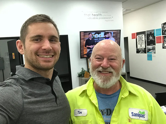 Chiropractor Eugene OR Kevin Krautsack With Tim Testimonial Chiropractor Eugene OR Kevin Krautsack With Tim Testimonial